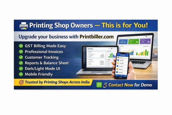 Print Biller - Dual Mode Billing Software